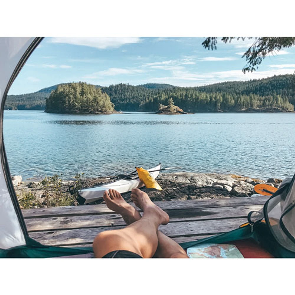 Oru Kayak Bay ST 12 ft. Foldable Kayak with Paddle - White