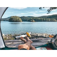 Oru Kayak Bay ST 12 ft. Foldable Kayak with Paddle - White