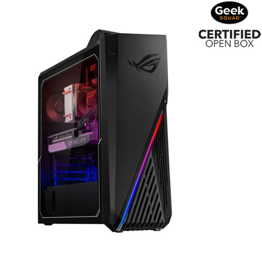 Open Box - ASUS ROG Strix G15DK Gaming PC (AMD Ryzen 7 5800X DSKTP Processor/1TB SSD/32GB RAM/GeForce RTX 3080)