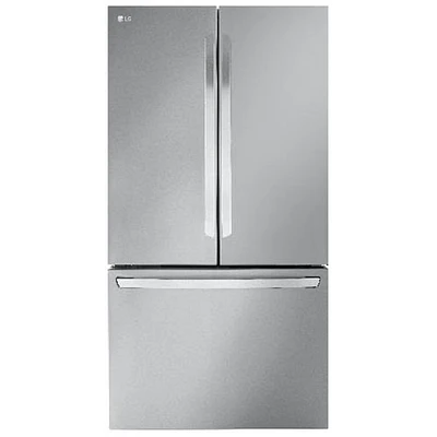 Boîte ouverte - Réfrigérateur intelligent à profondeur de comptoir MAX 27 pi³ 36 po de LG (LRFLC2706S) - Inox - Parfait état