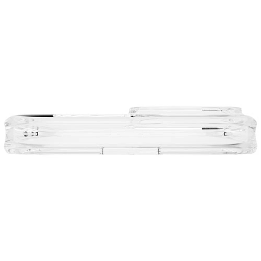 BodyGuardz Carve Fitted Hard Shell Case with MagSafe for iPhone 15 - Clear