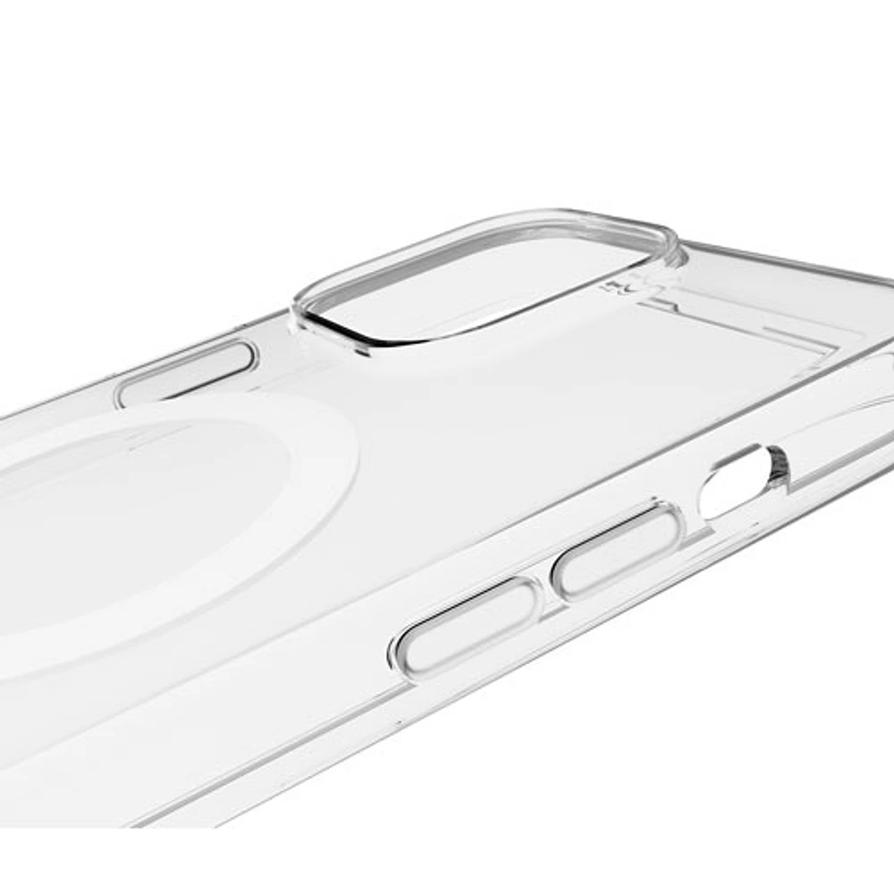 BodyGuardz Carve Fitted Hard Shell Case with MagSafe for iPhone 15 Pro Max - Clear
