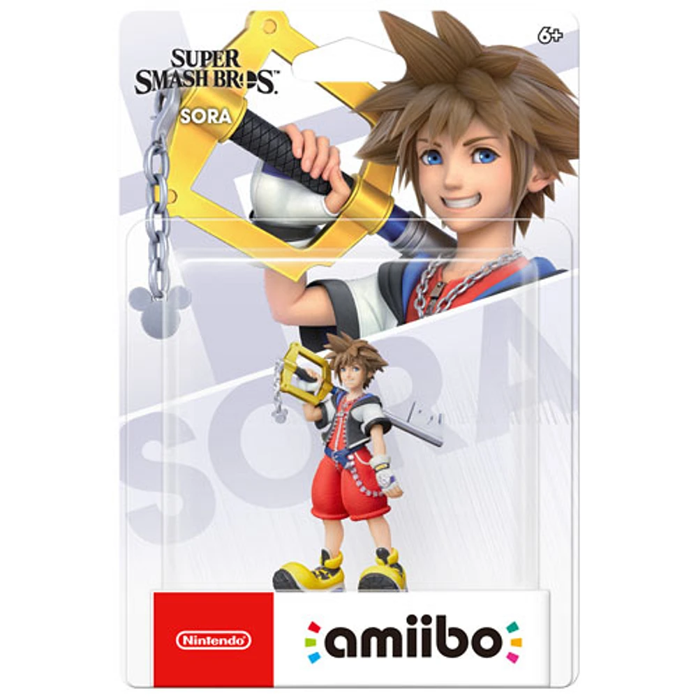 Figurine amiibo de Sora pour Super Smash Bros