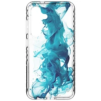 CLCKR Topaz Fitted Hard Shell Case for S24 - Blue/Clear