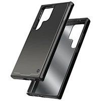 CLCKR Onyx Fitted Hard Shell Case for Galaxy S24 Ultra - Grey