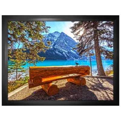Frameworth Banff National Park Natureview Framed Canvas (34x26")