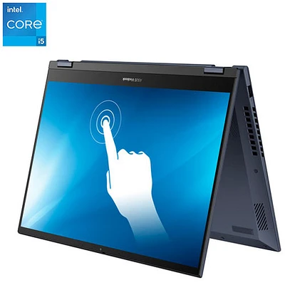 ASUS Vivobook 14 Flip 14" Touchscreen 2-in-1 Laptop - Quiet Blue (Intel Core i5-1335U/512GB SSD/8GB RAM/Win 11)
