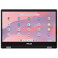 ASUS CM14 Flip 14" Touchscreen Chromebook - Gravity Grey (MediaTek Kompanio 520/128GB eMMC/8GB RAM/Chrome OS)