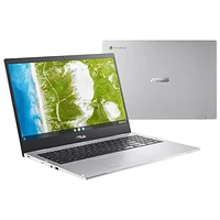 ASUS CX1 15.6" Chromebook - Transparent Silver (Intel Celeron N4500/64GB/8GB RAM/ChromeOS)