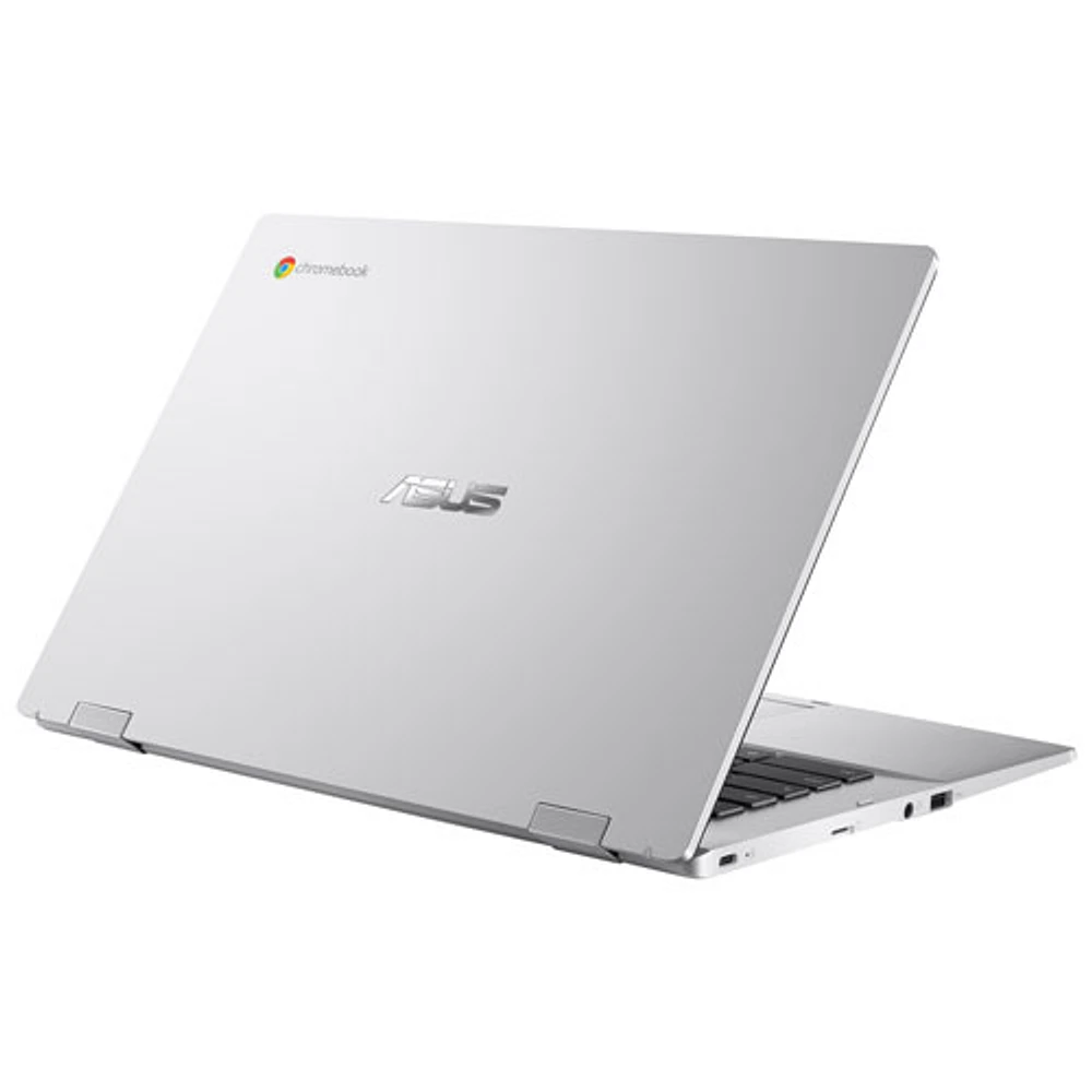 ASUS CX1 14" Chromebook - Transparent Silver (Intel Celeron N4500/64GB/8GB RAM/ChromeOS)