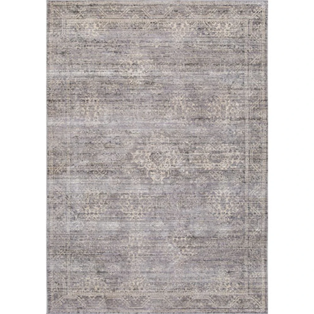 Elsa 5' x 8' Area Rug - Grey/Ivory/Beige