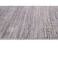 Elina 5' x 8' Area Rug - Grey/Black