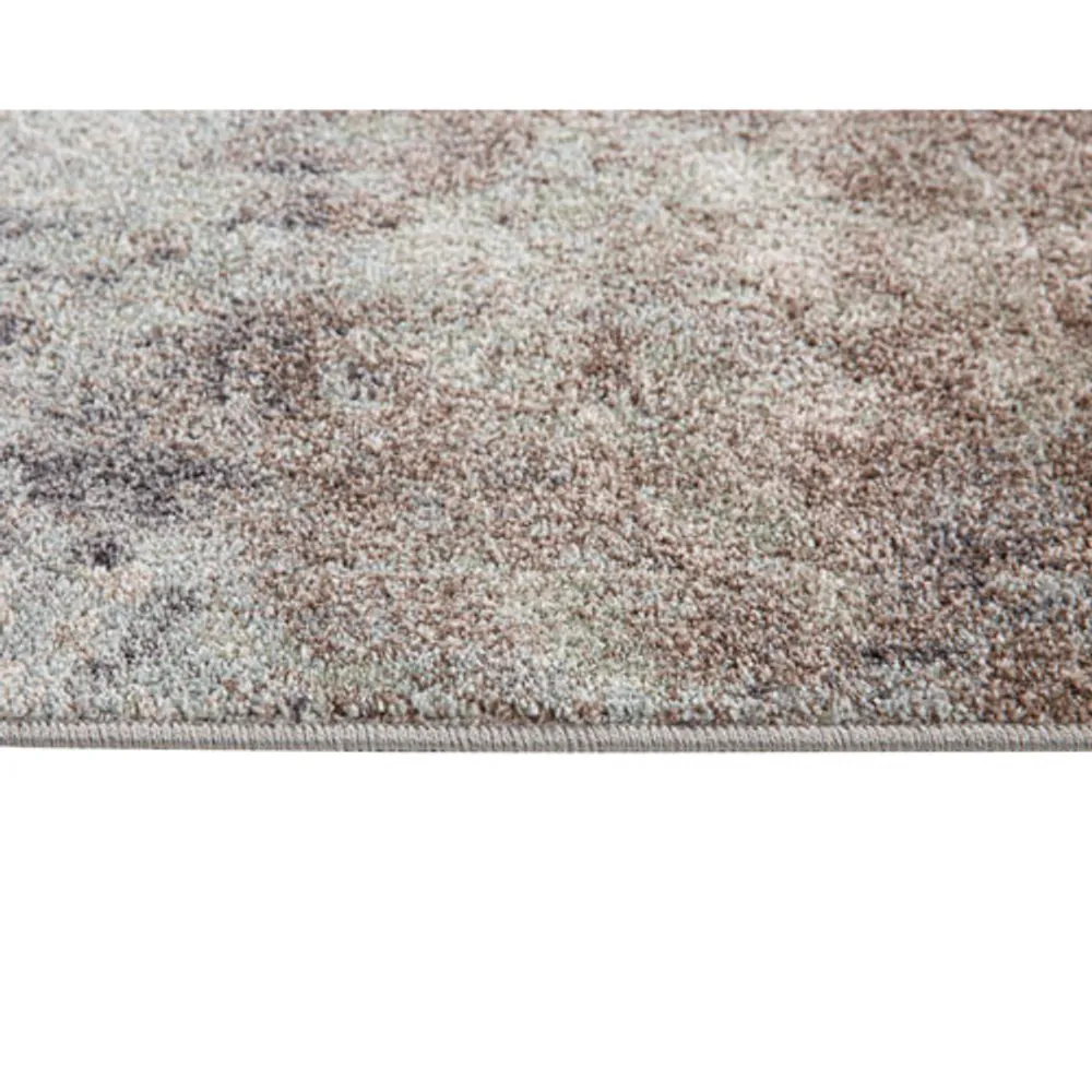 Gloria 7' x 9' Area Rug - White/Silver