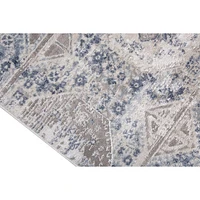 Carpette de 7 x 9 pi Azure Mist - Gris/Bleu