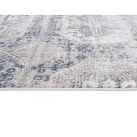 Carpette de 7 x 9 pi Azure Mist - Gris/Bleu