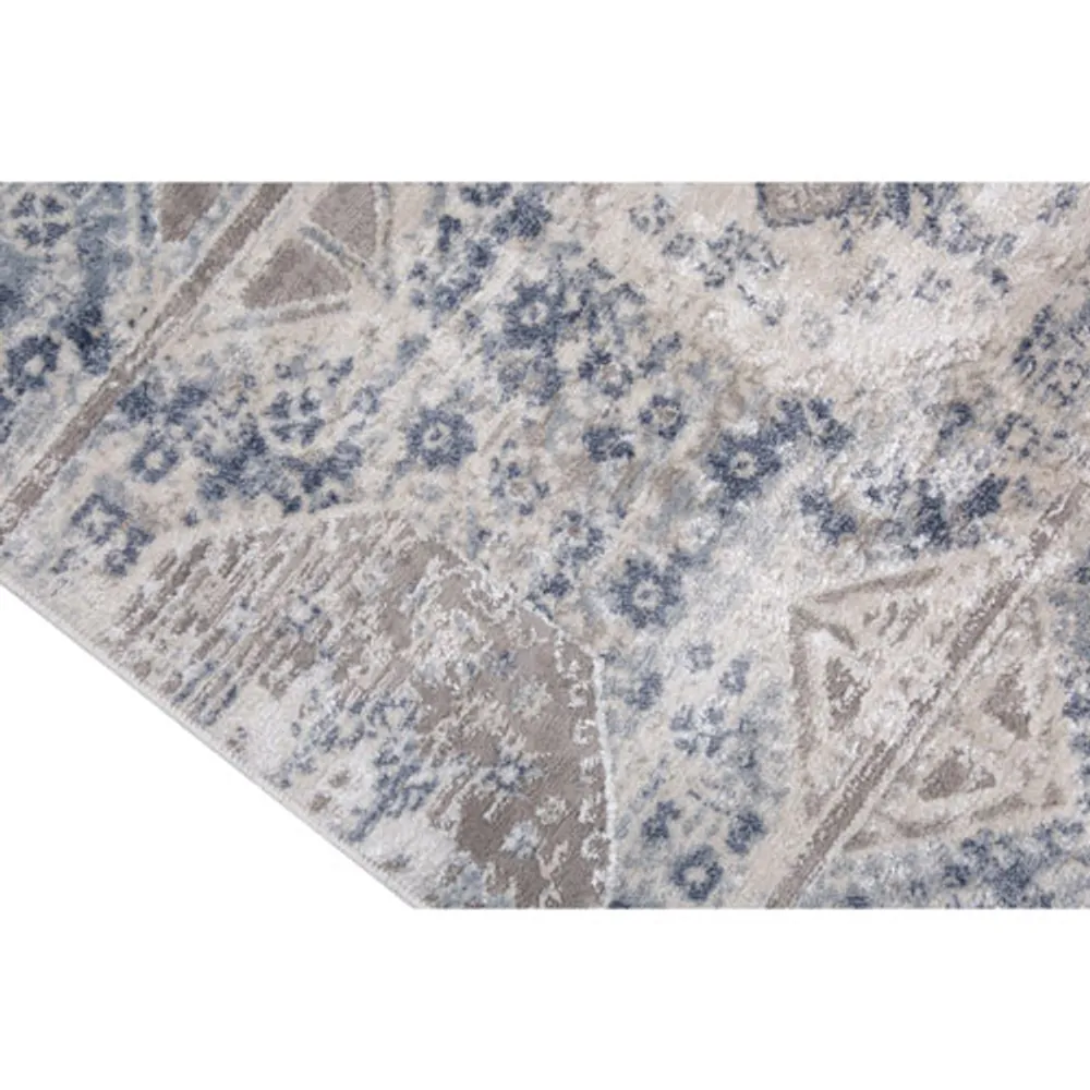 Azure Mist 8' x 11' Area Rug - Grey/Blue