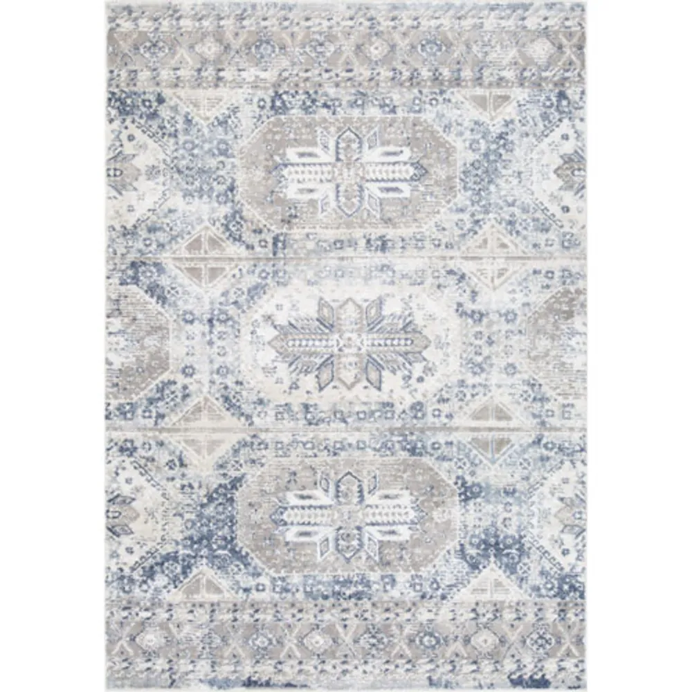 Azure Mist 8' x 11' Area Rug - Grey/Blue