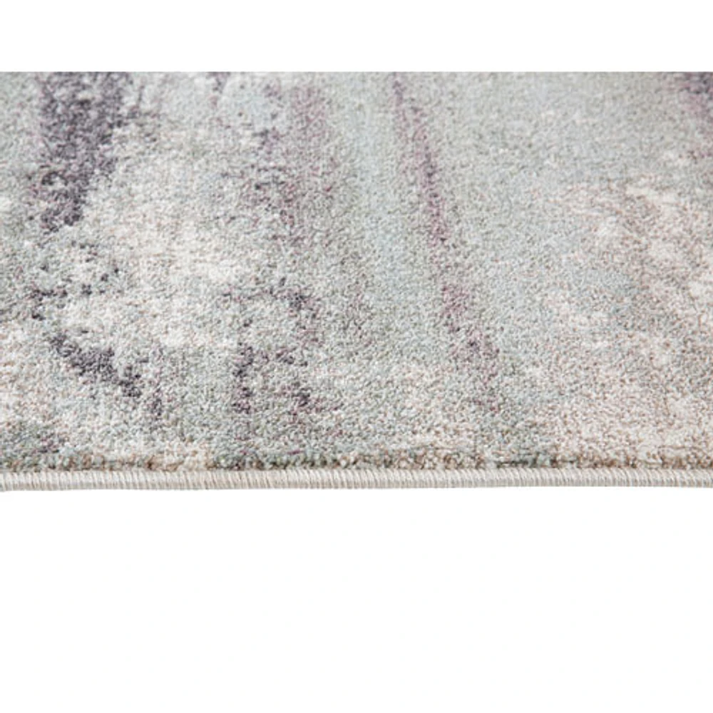 Carpette de 7 x 9 pi Serene Tides - Blanc/Beige