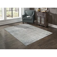 Oak 5' x 8' Area Rug - White/Beige