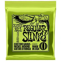 Ernie Ball Regular Slinky 0.010 - 0.046 Nickel Wound Electric Guitar String (P02221)