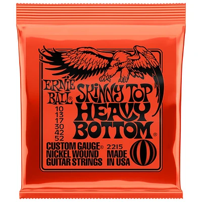 Ernie Ball Skinny Top Heavy Bottom 0.010 - 0.052 Nickel Wound Electric Guitar String (P02215)