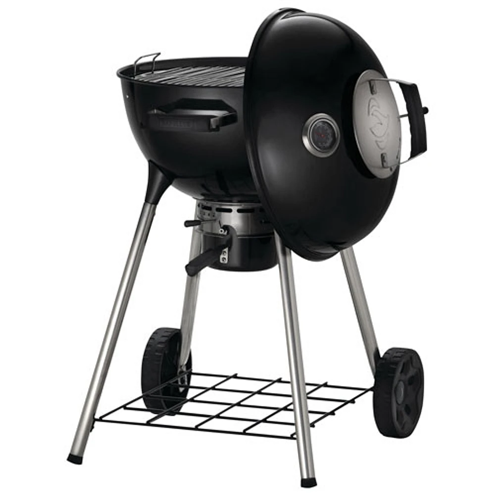 Napoleon NK18K Charcoal Kettle Grill with Stand - Black