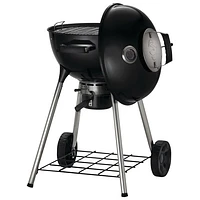 Napoleon NK18K Charcoal Kettle Grill with Stand - Black