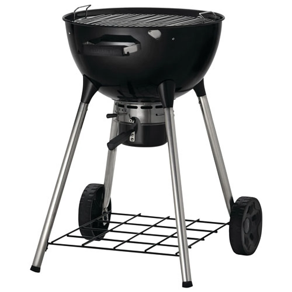 Napoleon NK18K Charcoal Kettle Grill with Stand - Black