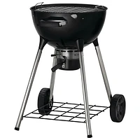 Napoleon NK18K Charcoal Kettle Grill with Stand - Black