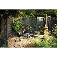 Napoleon NK18K Charcoal Kettle Grill with Stand - Black
