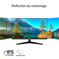 Moniteur DEL IPS HD intégrale 100 Hz de 23,8 po d'ASUS avec temps de réponse de 1 ms gris à gris (VY249HF)