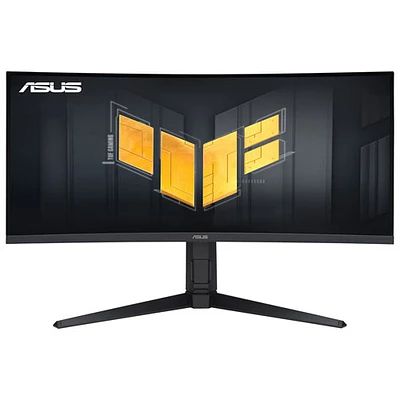 Moniteur de jeu DEL incurvé VA QHD 180 Hz de 34 po TUF d'ASUS avec temps de réponse de 1 ms gris à gris (VG34VQL3A)