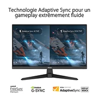 Moniteur de jeu G-Sync FreeSync DEL IPS HD intégrale 180 Hz de 27 po TUF d'ASUS avec temps de réponse de 1 ms gris à gris (VG279Q3A)