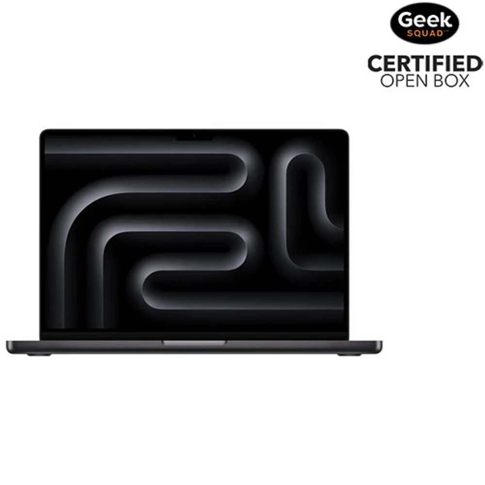 Open Box - Apple MacBook Pro 14.2" (Fall 2023) - Space Black (Apple M3 Pro / 512GB SSD / 18GB RAM) - En