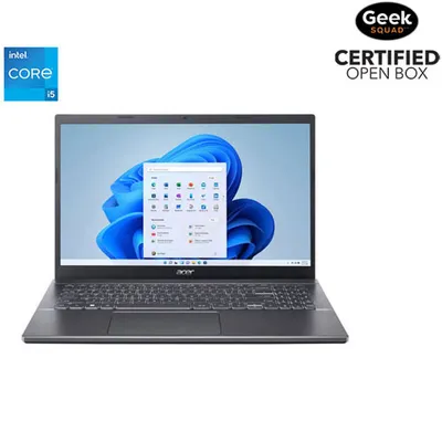 Open Box - Acer Aspire 5 15.6" Laptop - Iron (Intel Core i5-12450H/1TB SSD/16GB RAM/Windows 11)