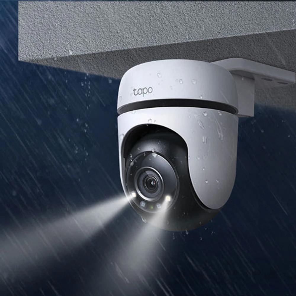 Caméra IP d'extérieur semi-sans fil 2K panoramique-inclinable Tapo de TP-Link