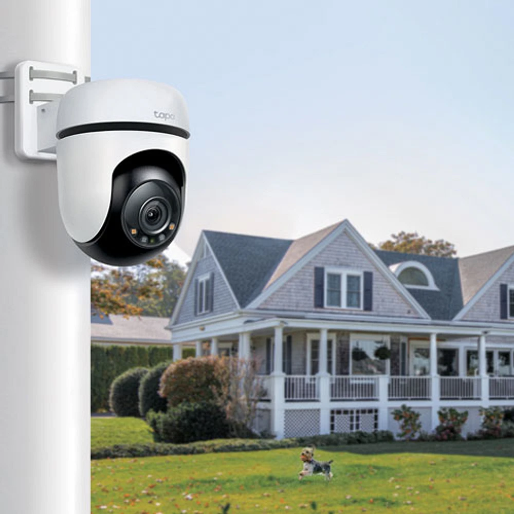 Caméra IP d'extérieur semi-sans fil 2K panoramique-inclinable Tapo de TP-Link