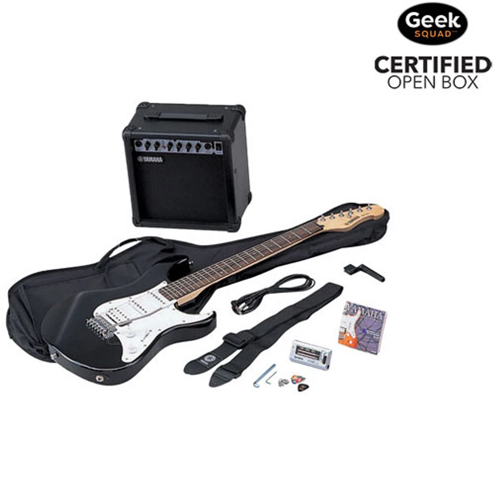 Open Box - Yamaha Gigmaker Electric Guitar Pack (EG112GPII) - Black