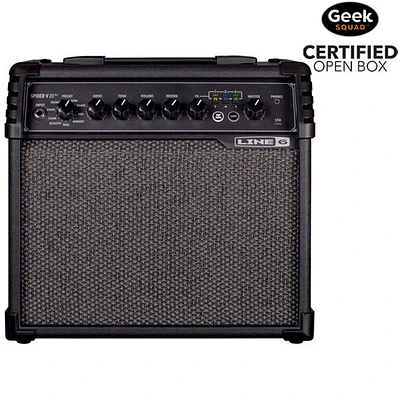 Open Box - Line 6 Spider V20 MkII 20W Guitar Combo Amp