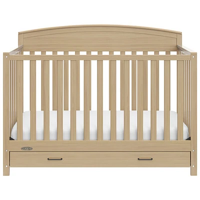 Graco Benton 5-in-1 Convertible Crib with Drawer - Driftwood