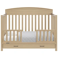 Graco Benton 5-in-1 Convertible Crib with Drawer - Driftwood