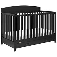 Graco Benton 5-in-1 Convertible Crib with Drawer - Black