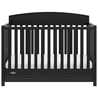 Graco Benton 5-in-1 Convertible Crib with Drawer - Black