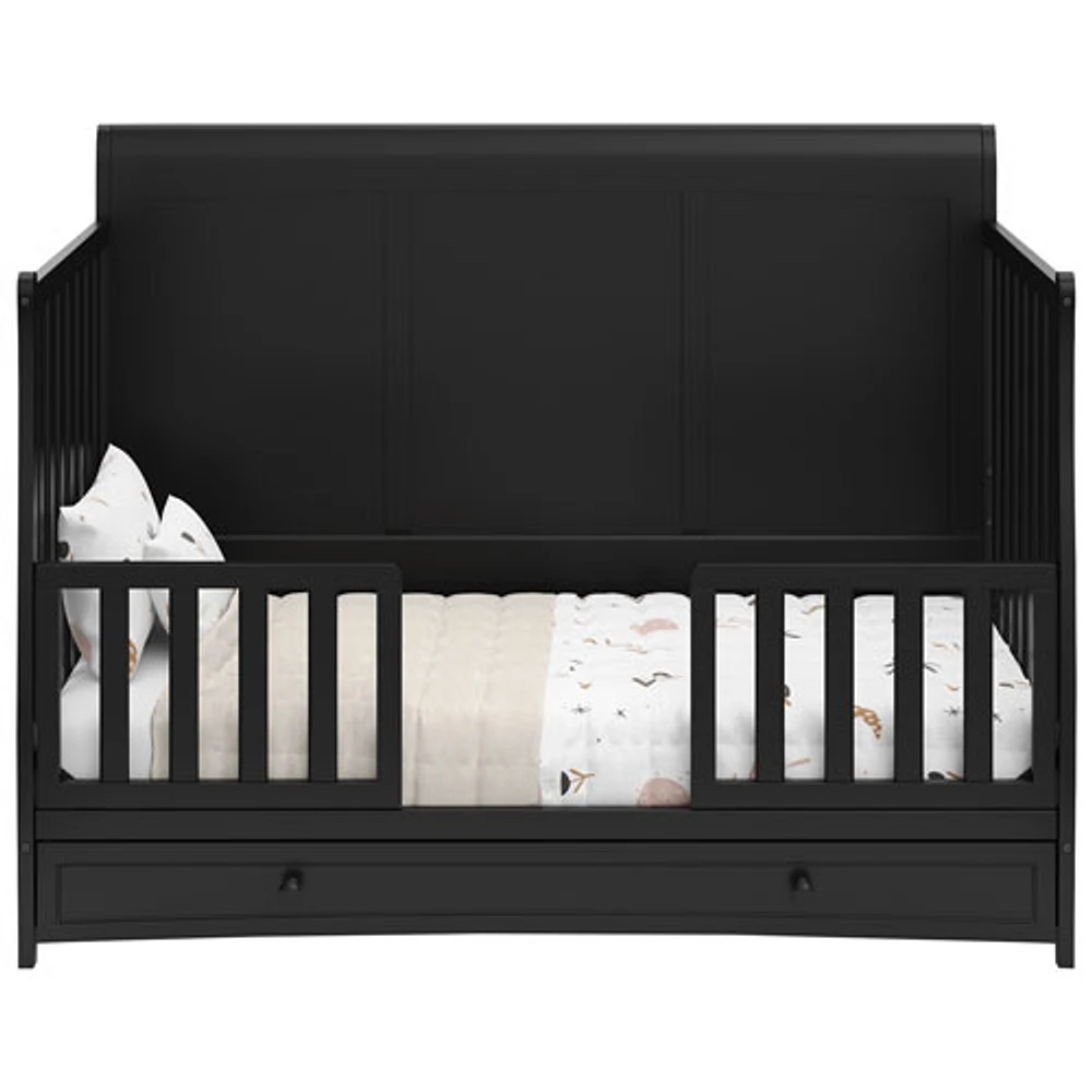 Graco Asheville 4-in-1 Convertible Crib with Drawer - Black