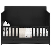 Graco Asheville 4-in-1 Convertible Crib with Drawer - Black