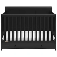 Graco Asheville 4-in-1 Convertible Crib with Drawer - Black