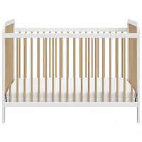 Storkcraft Pasadena 3-in-1 Convertible Crib - White/Driftwood