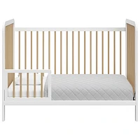 Storkcraft Pasadena 3-in-1 Convertible Crib - White/Driftwood