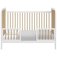 Storkcraft Pasadena 3-in-1 Convertible Crib - White/Driftwood