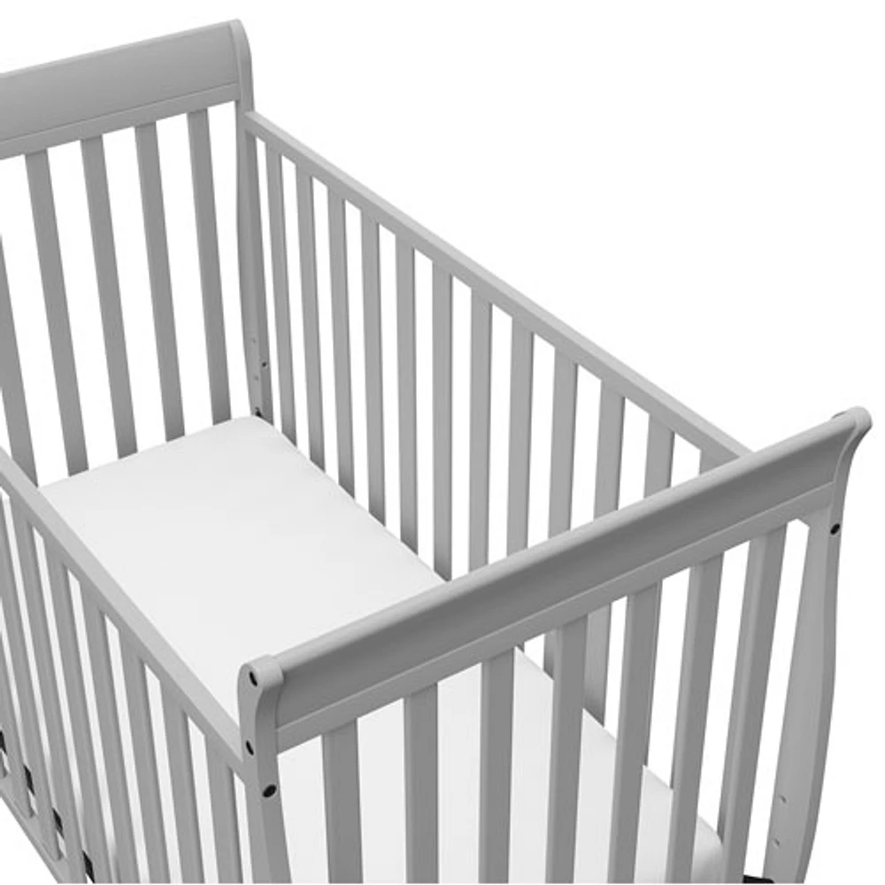 Storkcraft Maxwell 3-in-1 Convertible Crib - Pebble Grey